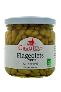 La Réserve de Champlat Flageolets groen op eigen nat bio 280g - 6552
